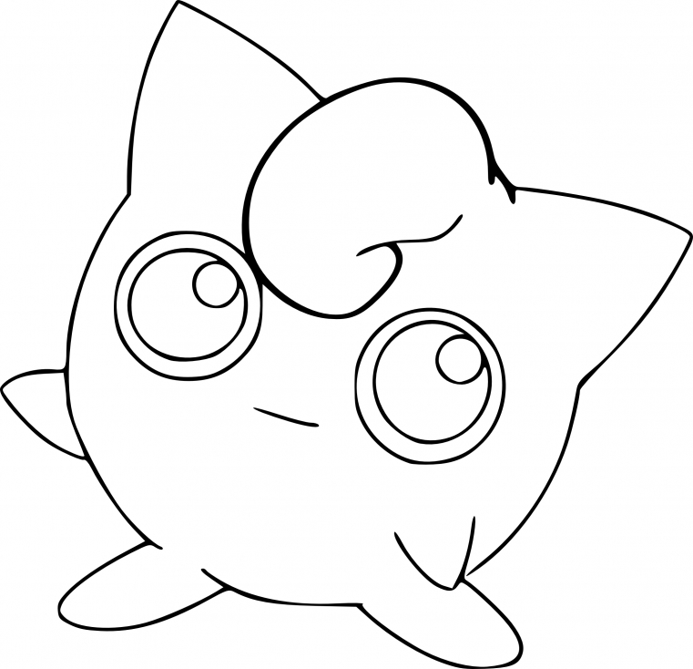 Coloriage Rondoudou Pokemon