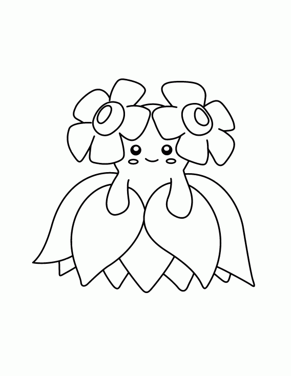 Coloriage Joliflor Pokemon