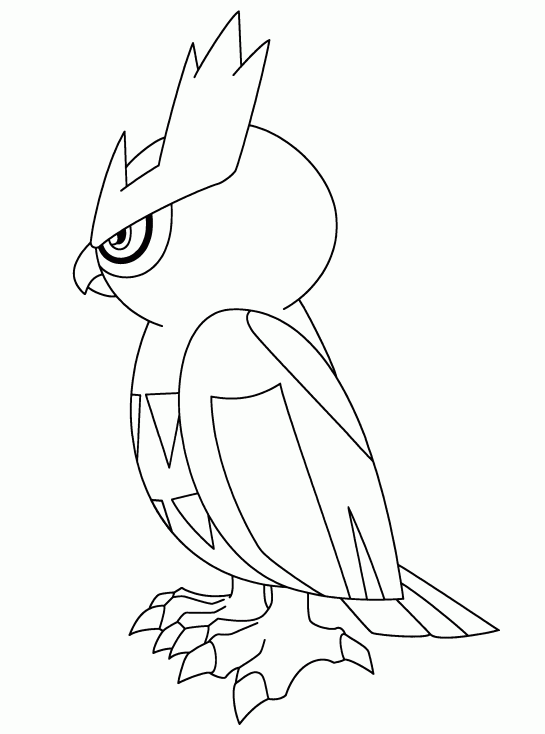 Coloriage Noarfang Pokemon