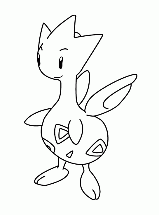 Coloriage Togetic Pokemon