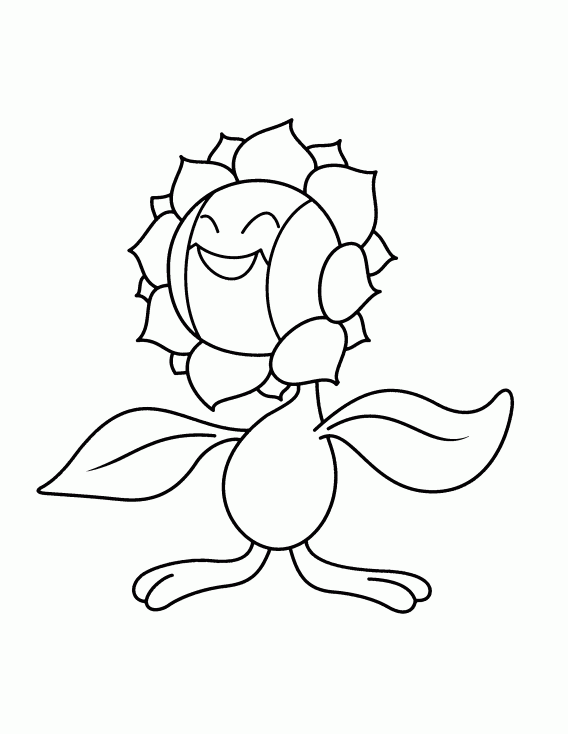 Coloriage Héliatronc Pokemon