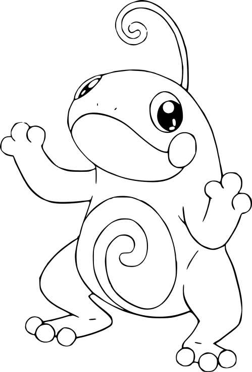 Coloriage Tarpaud Pokemon