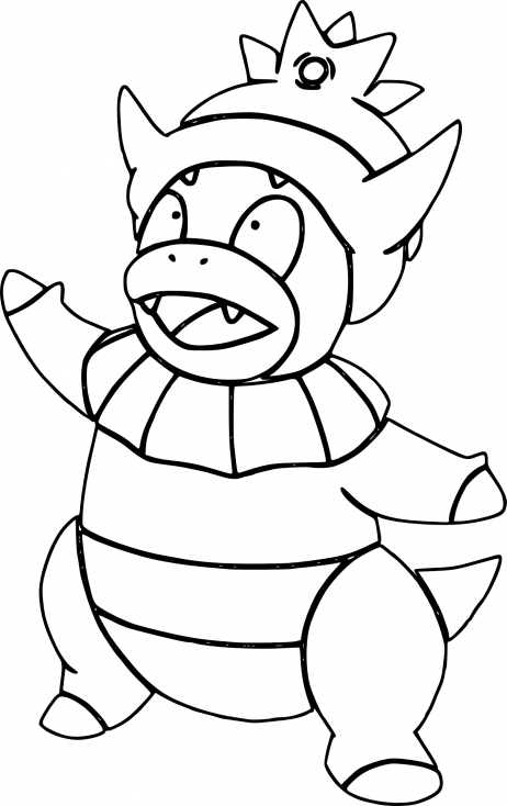 Coloriage Roigada Pokemon