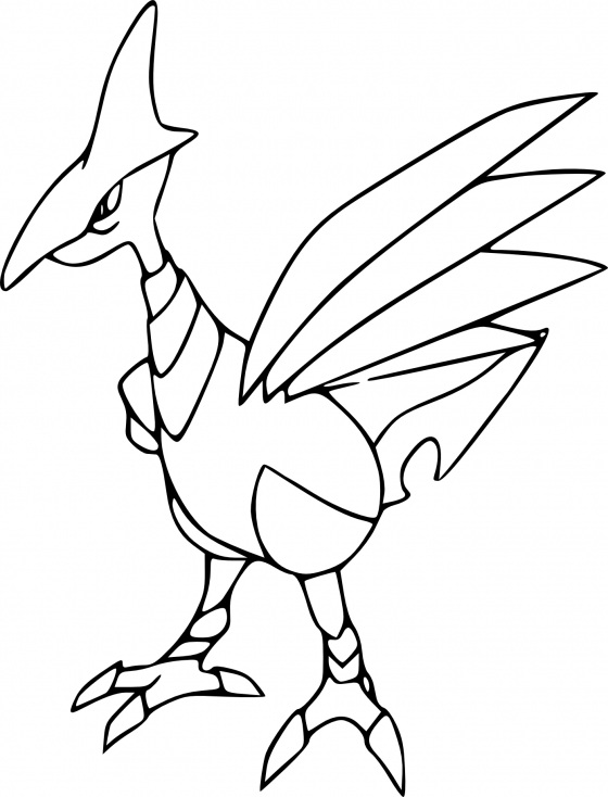 Coloriage Airmure Pokemon