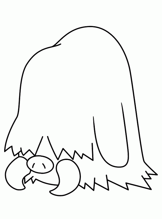 Coloriage Cochignon Pokemon