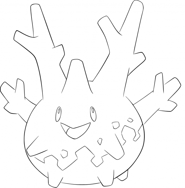 Coloriage Corayon Pokemon