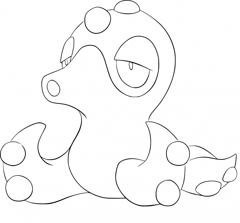 Coloriage Octillery Pokemon