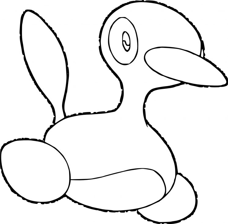 Coloriage Porygon2 Pokemon