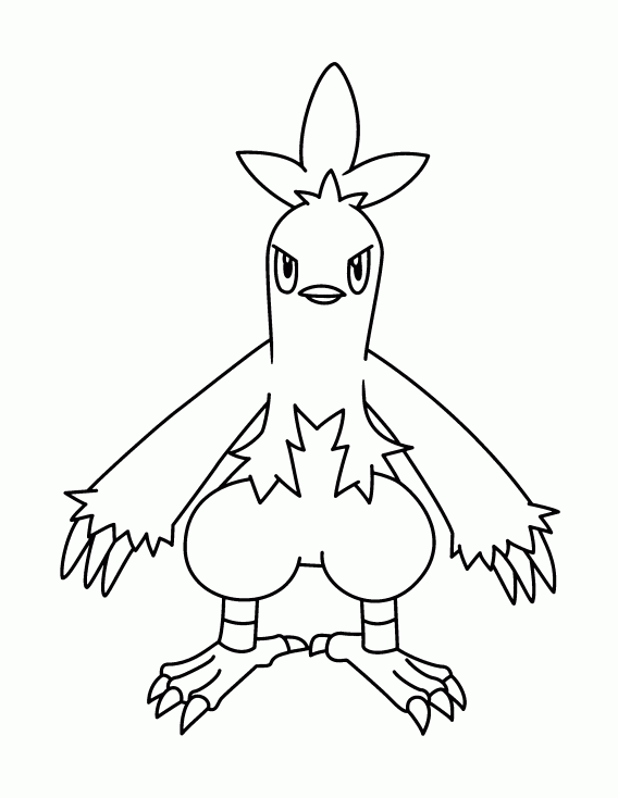 Coloriage Galifeu Pokemon