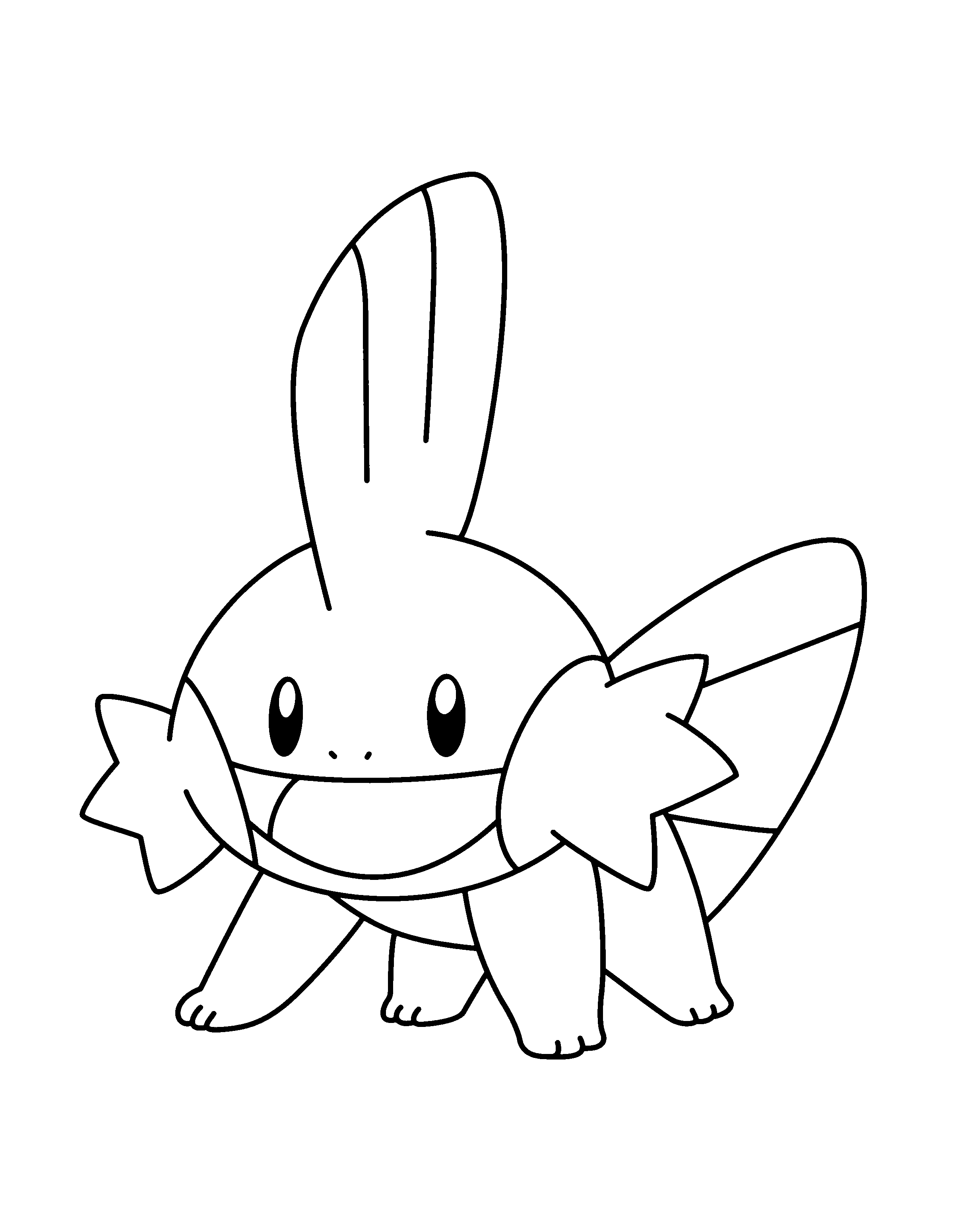 Coloriage Gobou Pokemon à Imprimer