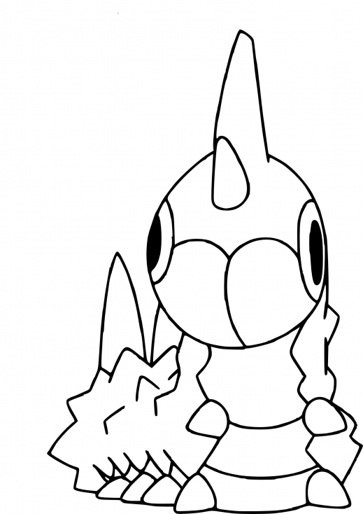 Coloriage Chenipotte Pokemon