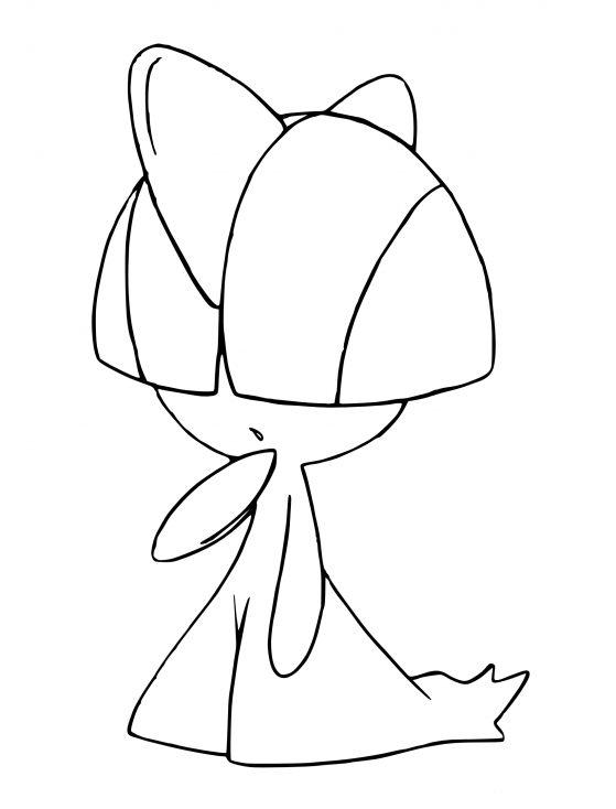 Coloriage Tarsal Pokemon