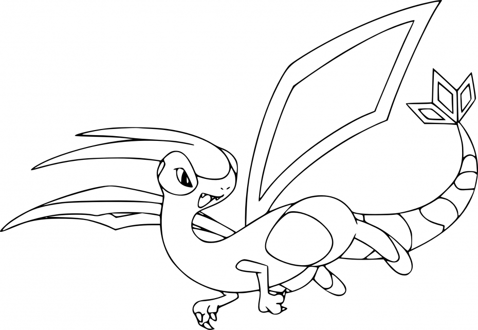 Coloriage Libégon Pokemon