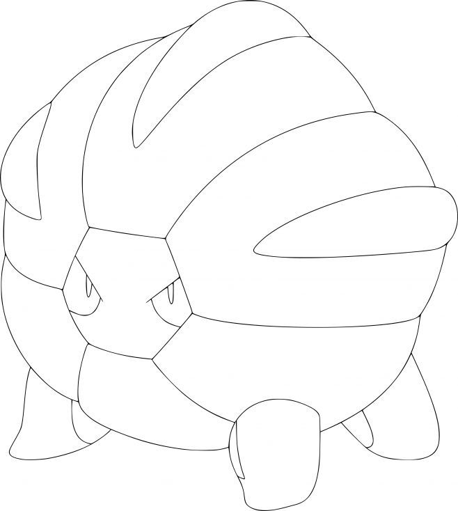 Coloriage Drackhaus Pokemon