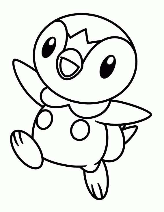 Coloriage Tiplouf Pokemon