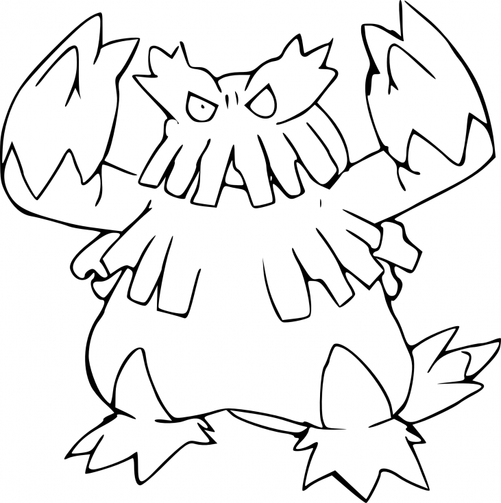 Coloriage Blizzaroi Pokemon