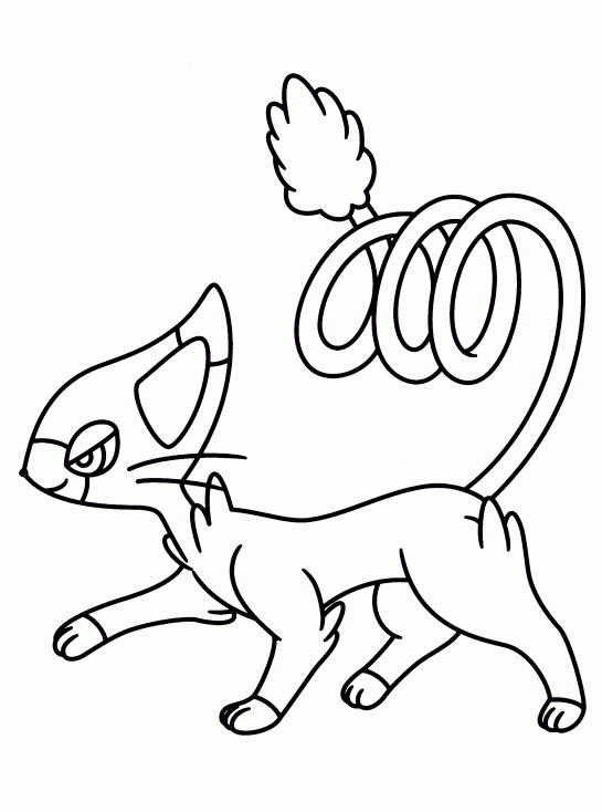 Coloriage Chaglam Pokemon