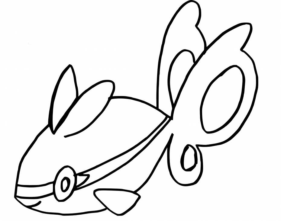 Coloriage Écayon Pokemon