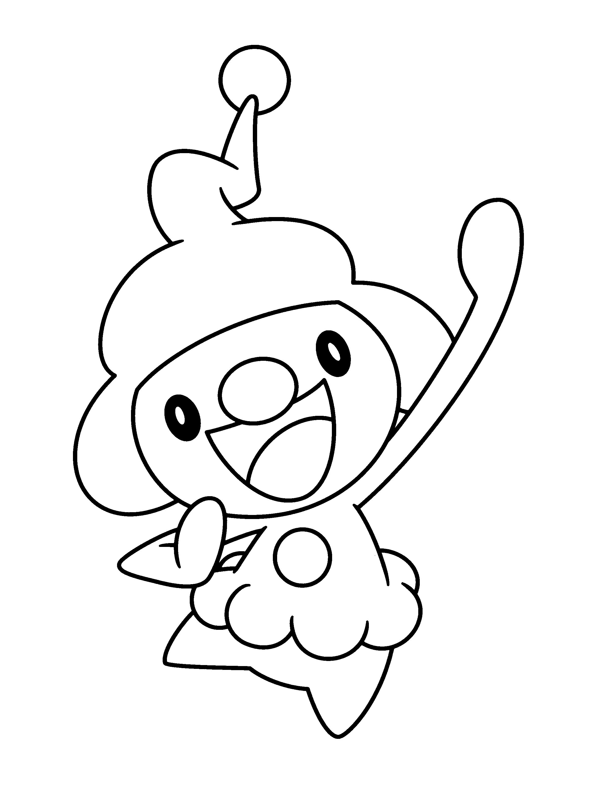 Coloriage Mime Jr. à imprimer