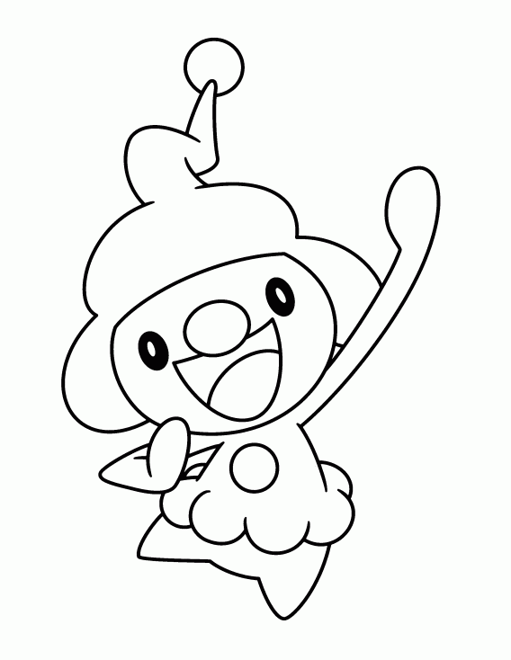 Coloriage Mime Jr.