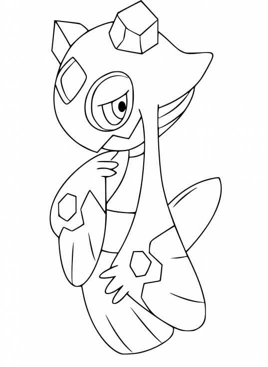 Coloriage Momartik Pokemon