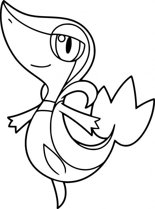 Coloriage Vipélierre Pokemon