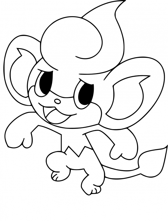 Coloriage Flamajou Pokemon