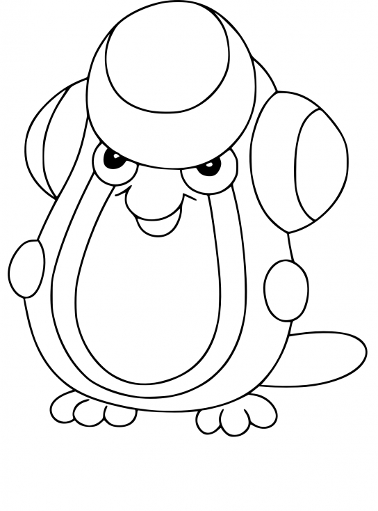 Coloriage Batracné Pokemon