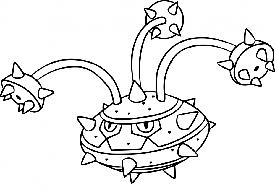 Coloriage Noacier Pokemon