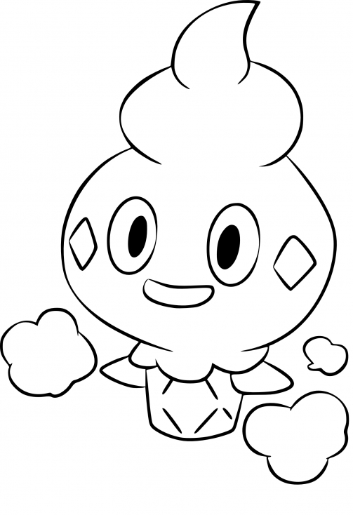 Coloriage Sorbébé Pokemon