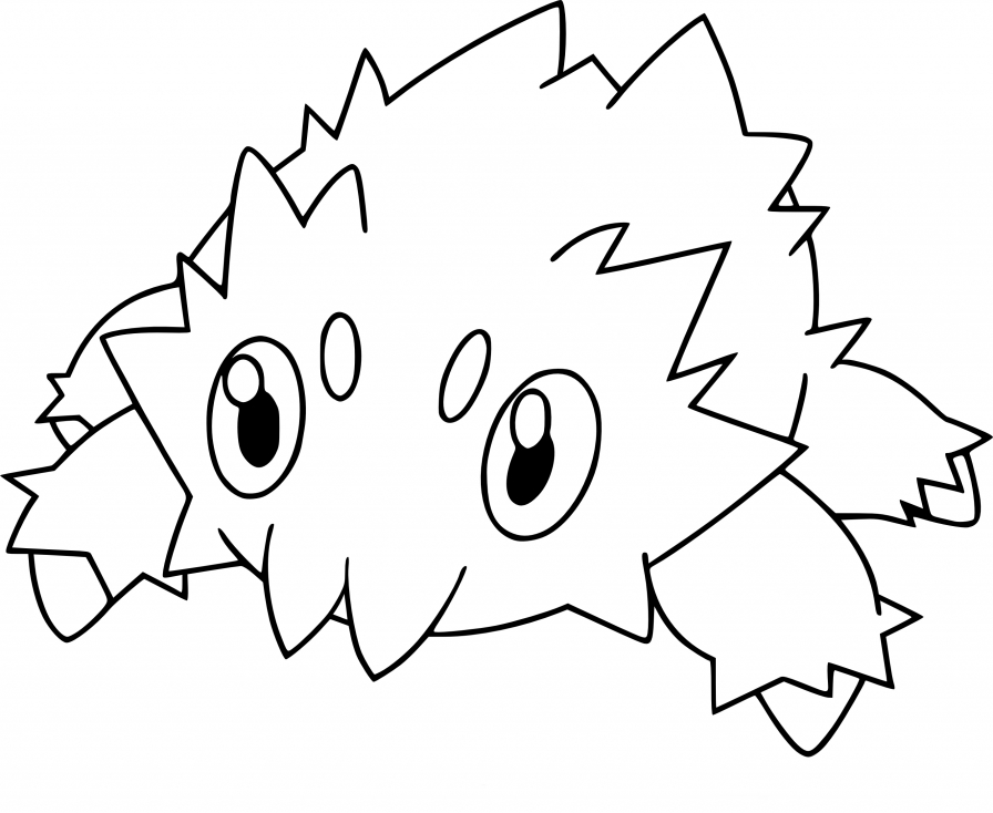 Coloriage Statitik Pokemon