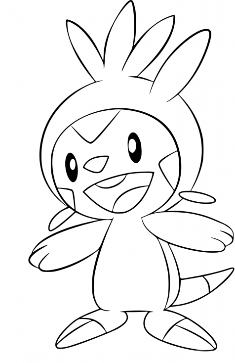 Coloriage Marisson Pokemon