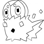 Coloriage Pokémon Chenipote