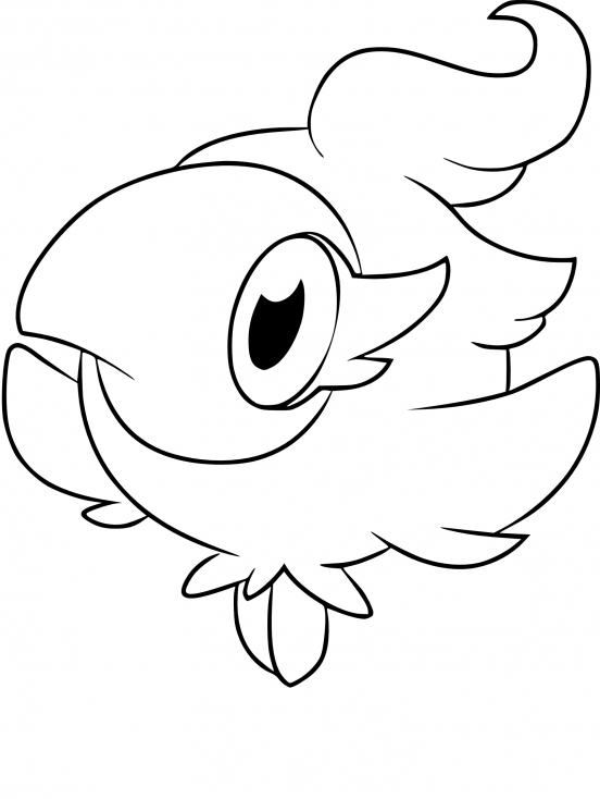 Coloriage Fluvetin Pokemon