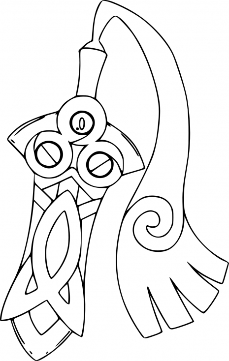 Coloriage Monorpale Pokemon