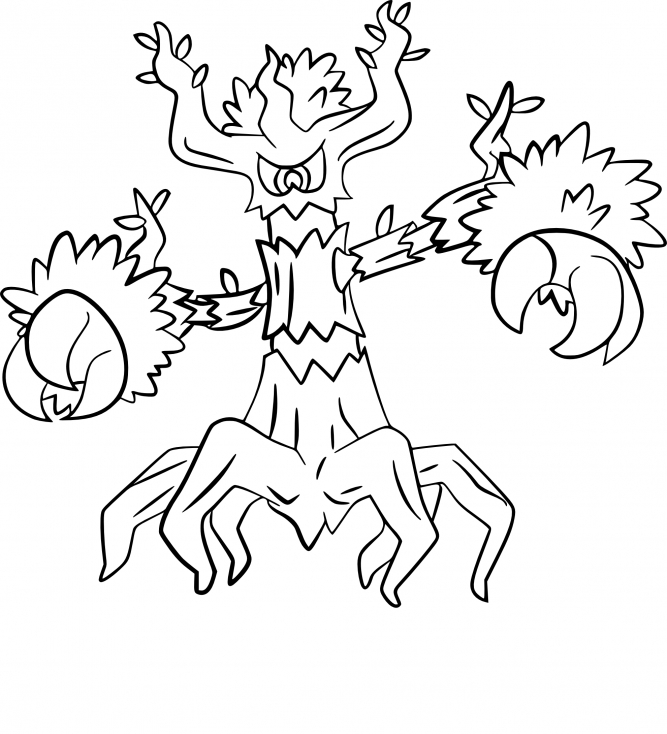 Coloriage Desséliande Pokemon