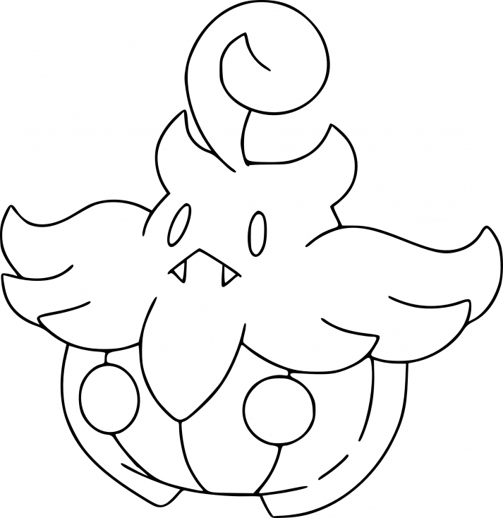 Coloriage Pitrouille Pokemon