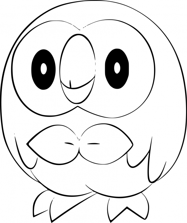 Coloriage Brindibou Pokemon