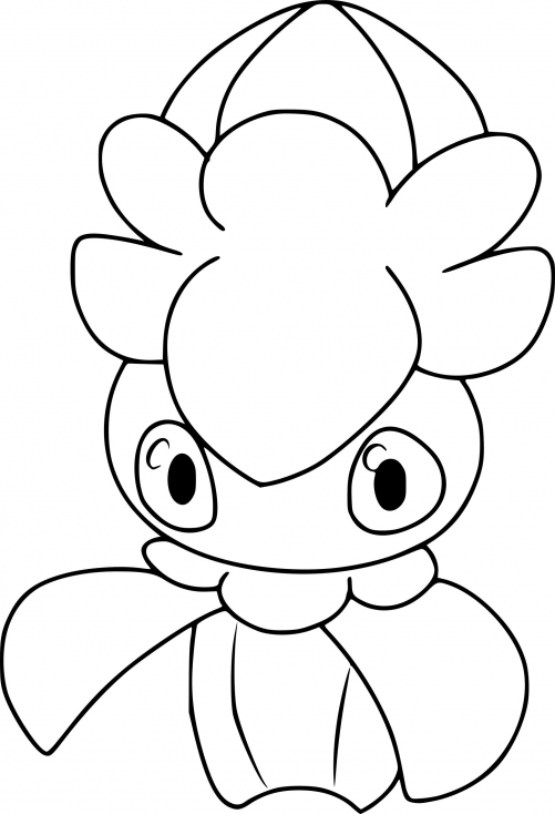 Coloriage Mimantis Pokemon