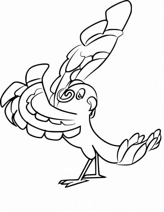 Coloriage Plumeline Flamenco Pokemon