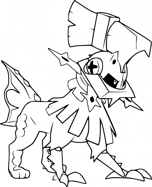 Coloriage Type:0 Pokemon