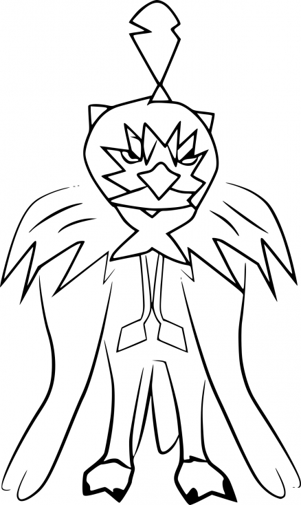 Coloriage Archéduc Pokemon