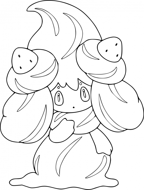 Coloriage Charmilly Pokemon